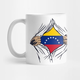 Proud Venezuela Flag, Venezuela gift heritage, Venezuelan girl Boy Friend Venezolano Mug